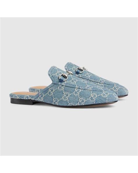 blue princetown slippers gucci|gucci princetown slippers outfit.